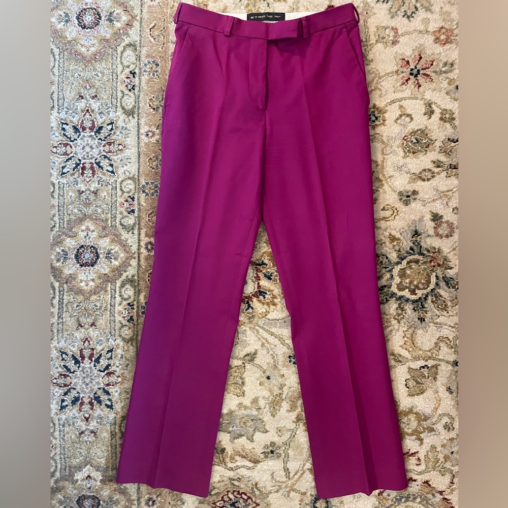 EtroXSwomen pants.Straight.88%cotton 12%elastane.Made in Italy Great condition